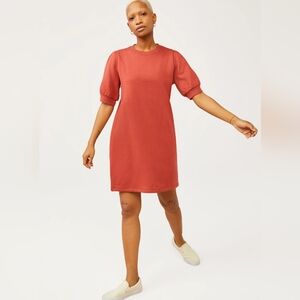 NWT-Free Assembly Puff Shoulder Dress